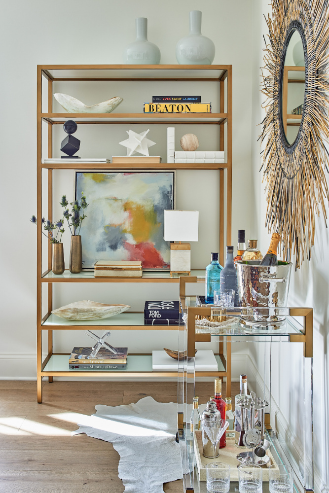 anne buresh interior design shelf accessories